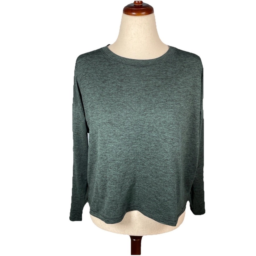 Girlfriend Collective Reset Workout Shirt Oversized Boxy Cropped Size Small